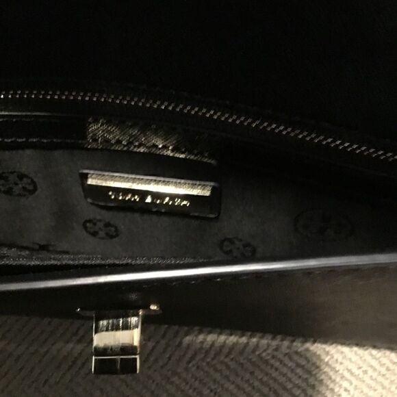 TORY BURCH DIANA CLUTCH BLACK CROSSBODY BAG - Picture 5 of 10